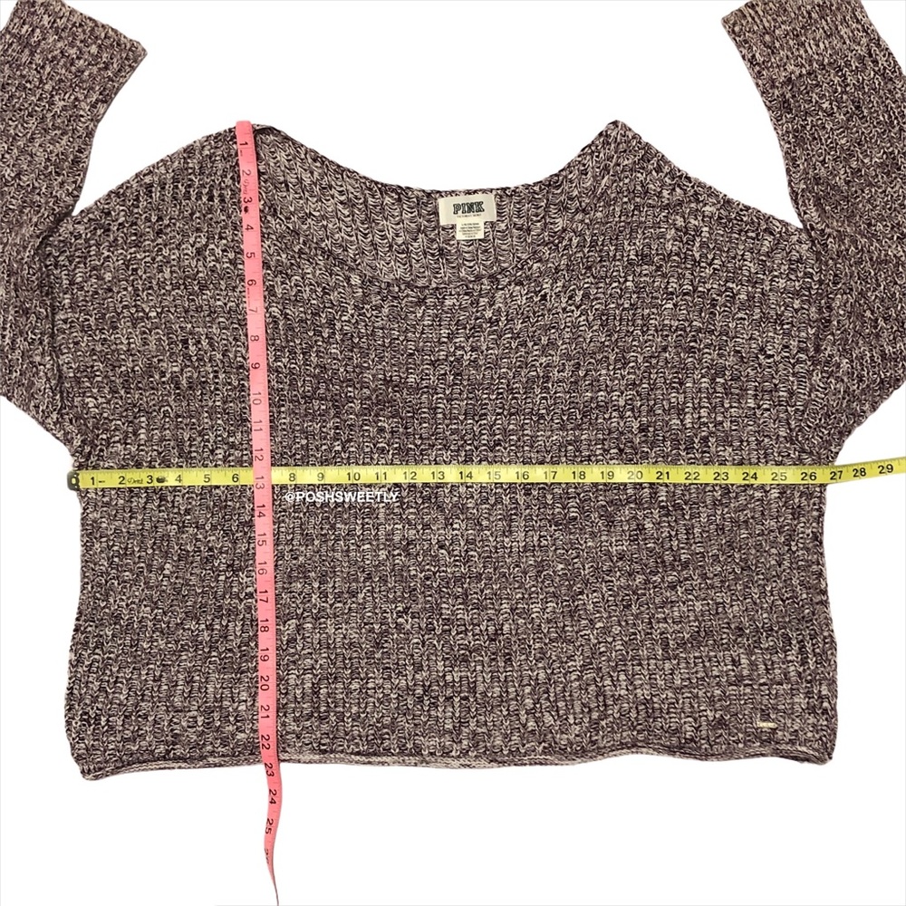 VS Pink Slouchy Sweater - Picture 11 of 12